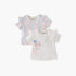 Juniors Printed Crew Neck T-shirt with Short Sleeves - Set of 2 - Multicolour / 12-18 mths