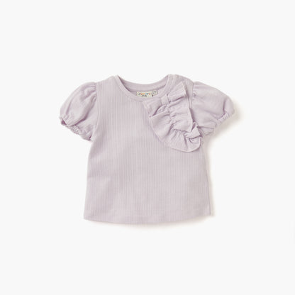 Juniors Assorted T-shirt with Puff Sleeves - Set of 3