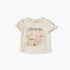 Juniors Printed T-shirt with Short Sleeves - Blue / 12-18 mths