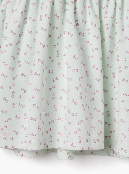 Juniors Heart Print Polo Dress with Short Sleeves-baby-girls-clothing-dressesandjumpsuits-image-5