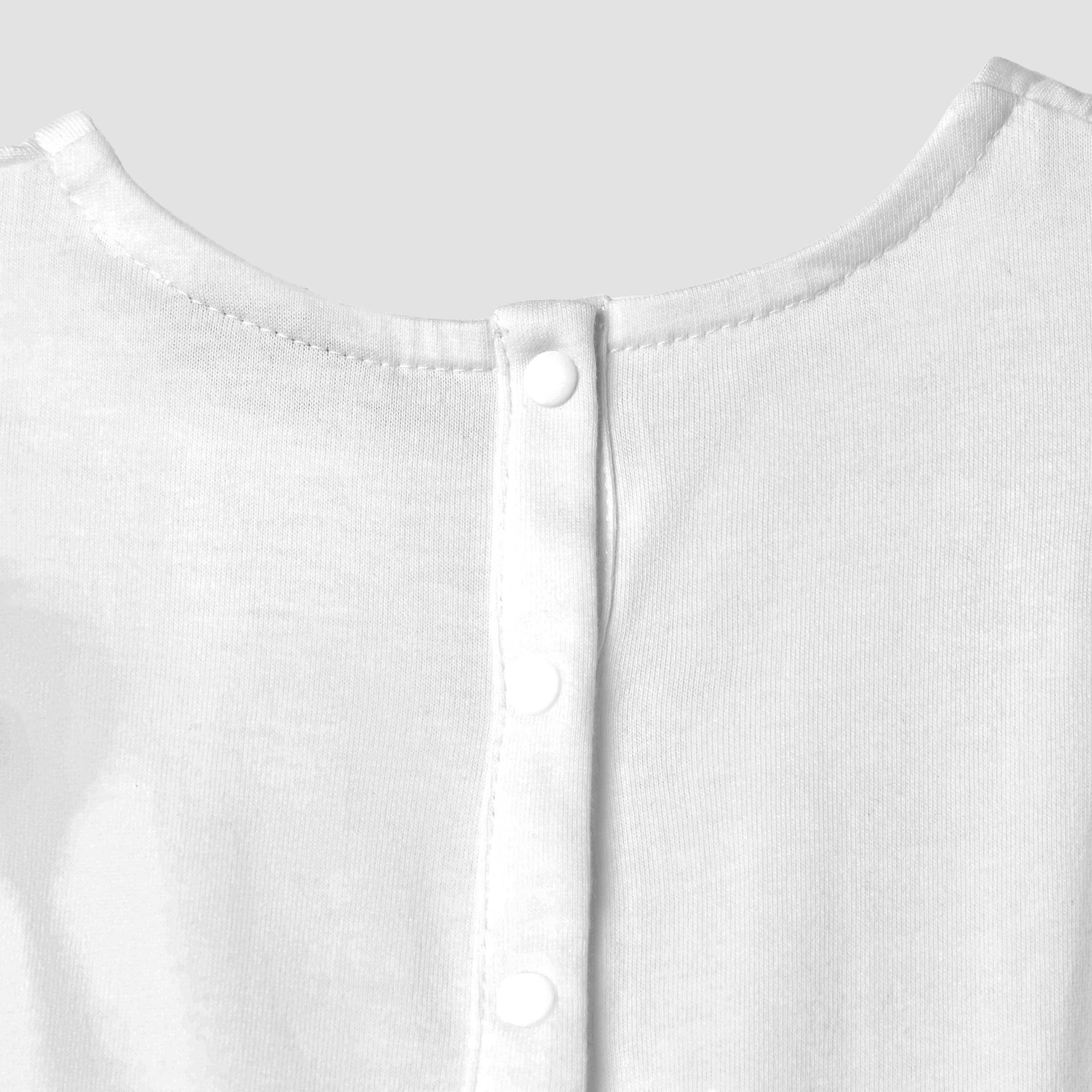Juniors Solid Round Neck Dress with Short Sleeves and Ruffle Detail