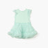 Juniors Solid Sleeveless Dress with Ruffle Detail - Green / 12-18 mths