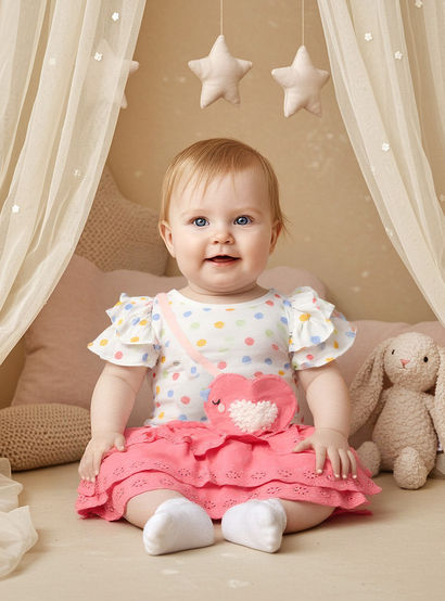 Juniors Printed T-shirt and Schiffli Detail Skirt Set-baby-girls-clothing-setsandcoords-image-6