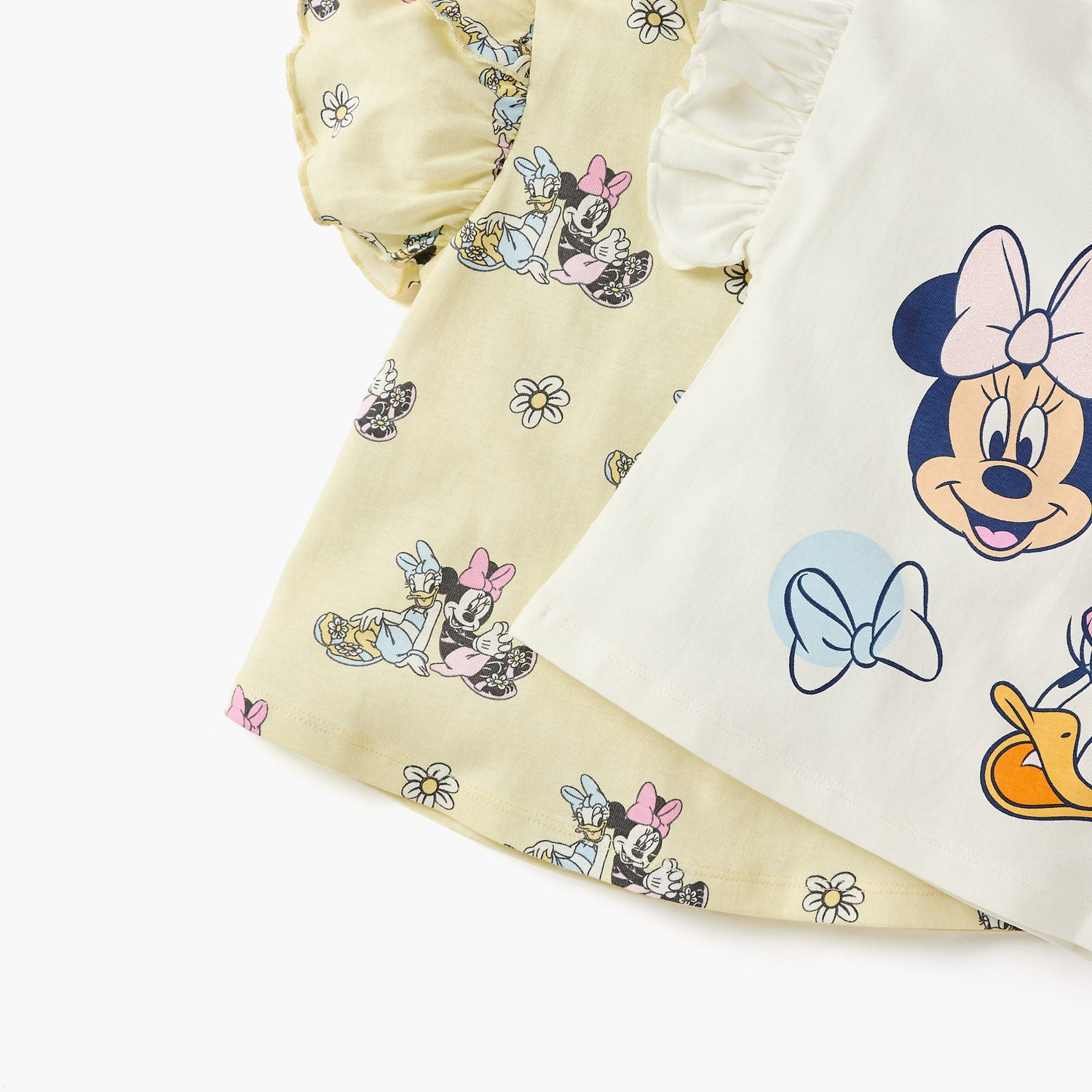 Disney Minnie Mouse and Daisy Duck Print T-shirt - Set of 2