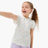 Juniors Printed Polo T-shirt with Short Sleeves - White / 1-2 yrs