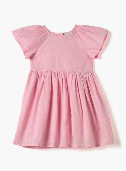 Juniors All-Over Floral Print Dress with Flutter Sleeves-girls-clothing-dressesandjumpsuits-image-1