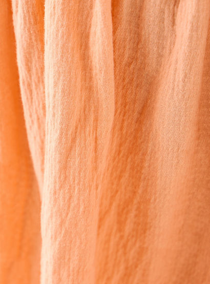 Juniors Textured Sleeveless Dress with Ruffle Trim and Bow Detail-girls-clothing-dressesandjumpsuits-image-5