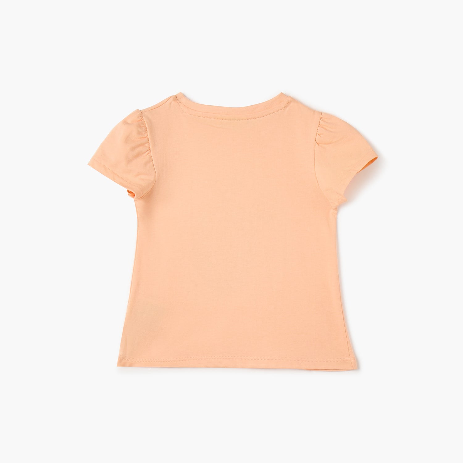 Juniors Sequinned T-shirt with Short Sleeves