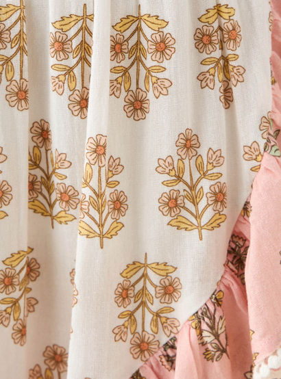 Juniors All-Over Floral Print Dress with Puff Sleeves-girls-clothing-dressesandjumpsuits-image-5