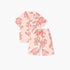 Juniors Crab Print Shirt and Shorts Set - Orange / 2-3 yrs
