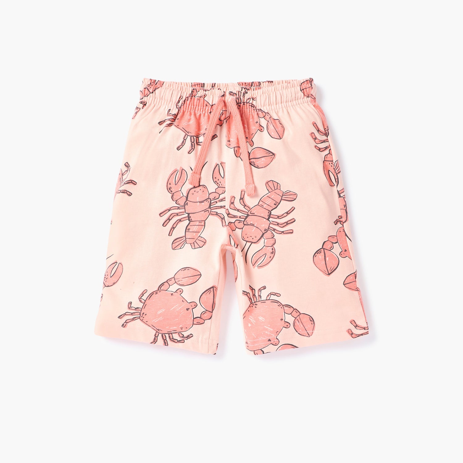 Juniors Crab Print Shirt and Shorts Set