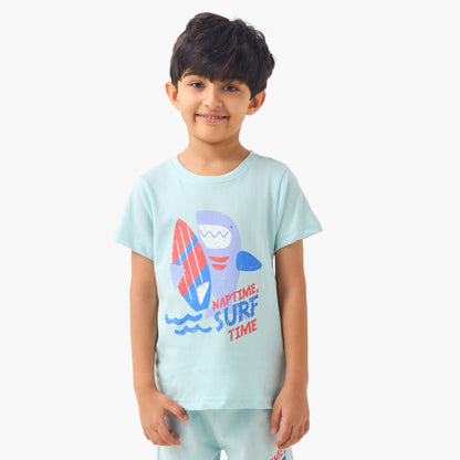 Pack of 2 Juniors Printed T-shirt and Shorts Set