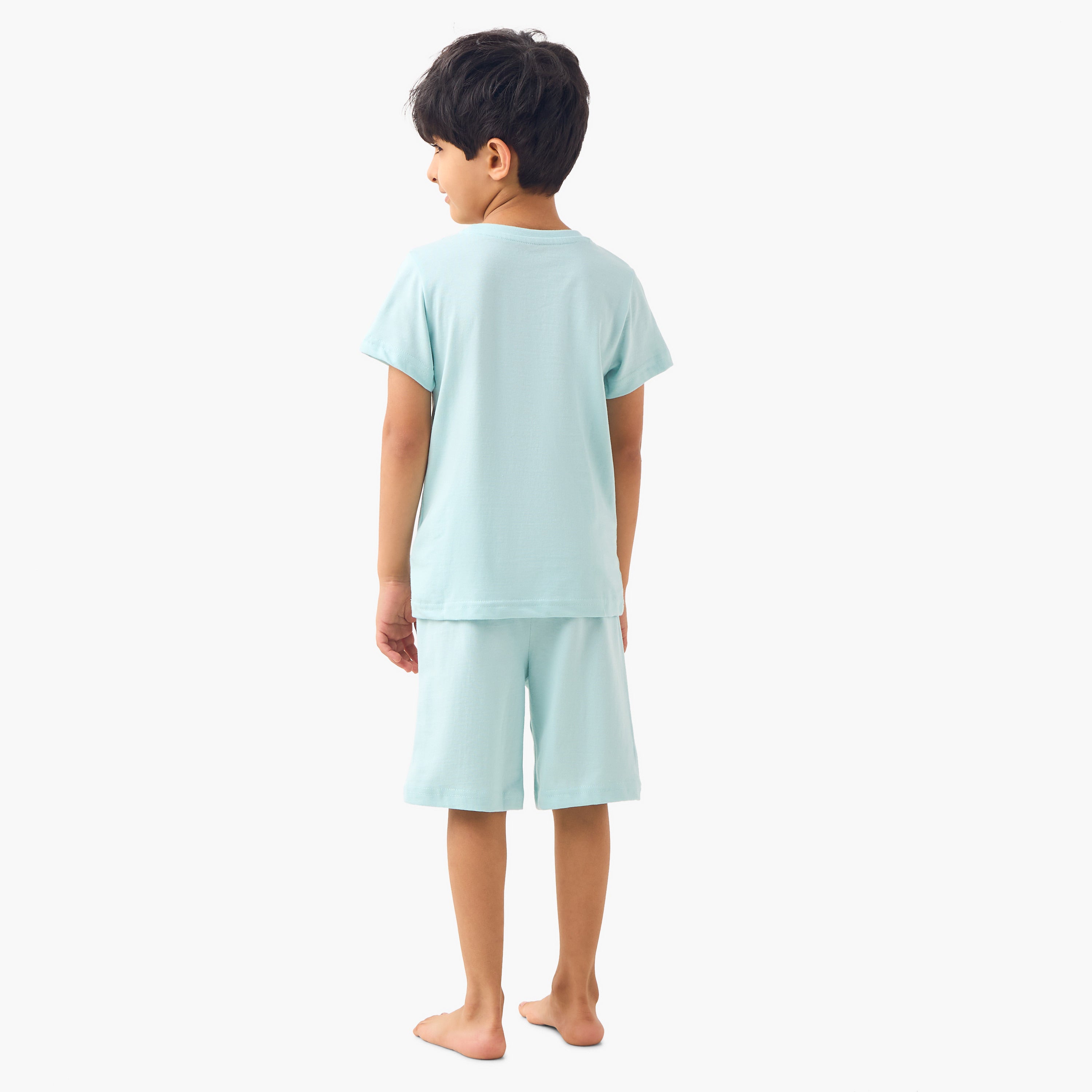 Pack of 2 Juniors Printed T-shirt and Shorts Set