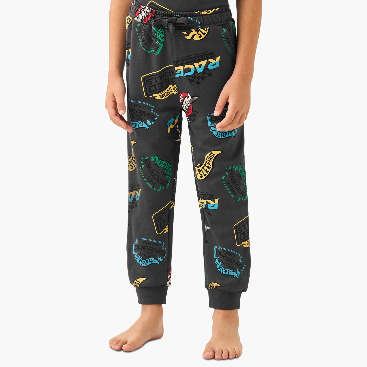 Juniors Printed T-shirt and Pyjama Set