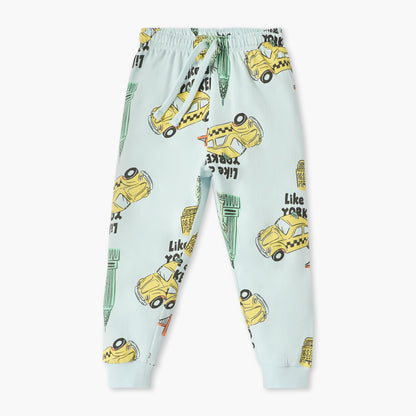 Juniors Printed T-shirt and Pyjama Set