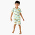 Juniors Taxi Print Shirt and Shorts Set - Multicolour / 2-3 yrs
