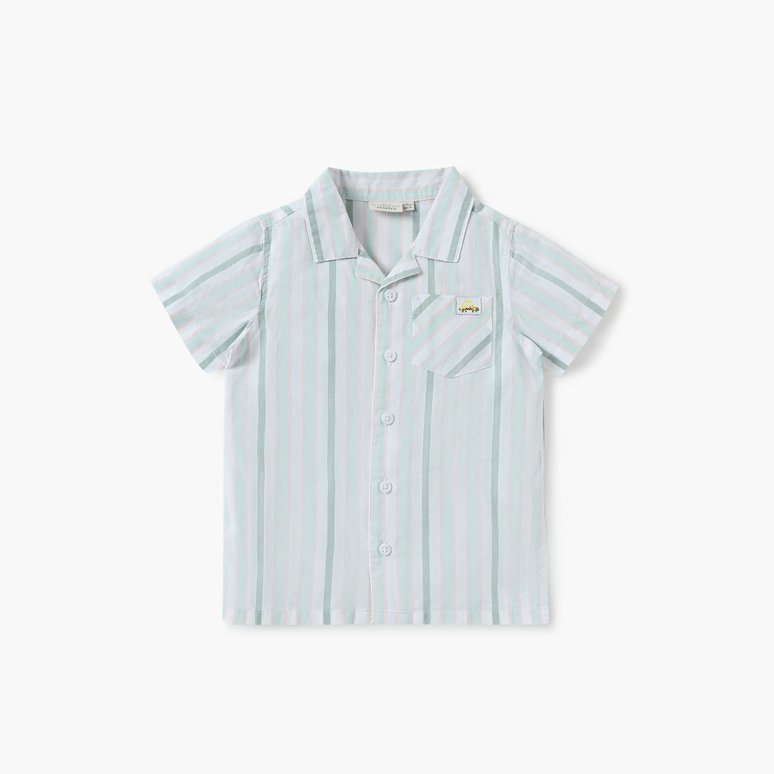 Juniors Striped Shirt and Shorts Set