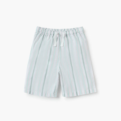 Juniors Striped Shirt and Shorts Set