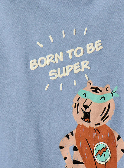 Juniors 3-Piece Animal Print T-shirt and Pyjama Set-boys-clothing-nightwear-image-7