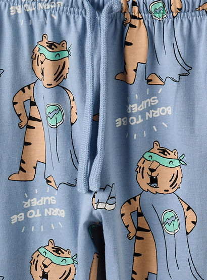 Juniors 3-Piece Animal Print T-shirt and Pyjama Set-boys-clothing-nightwear-image-8