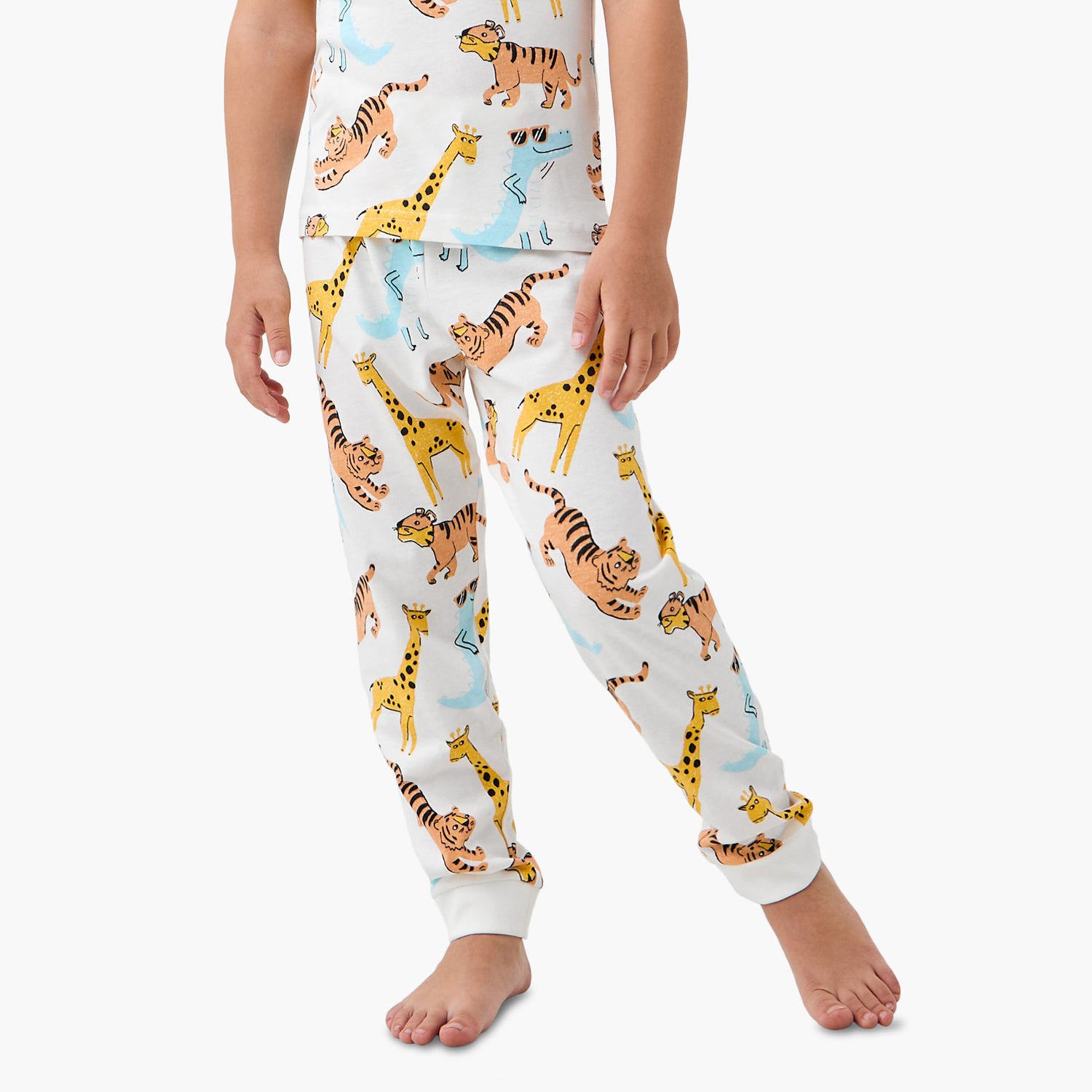 Juniors Pyjama Set with Print - Cotton - Short Sleeves - Round Neck - Set of 3