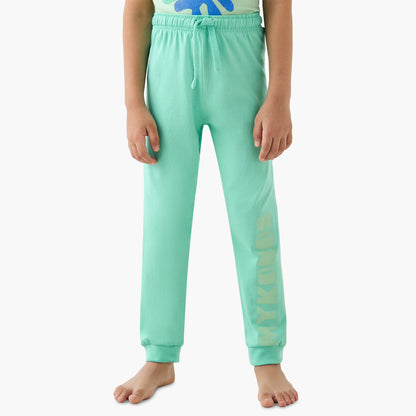Juniors Printed T-shirt and Pyjama Set