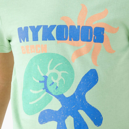 Juniors Printed T-shirt and Pyjama Set