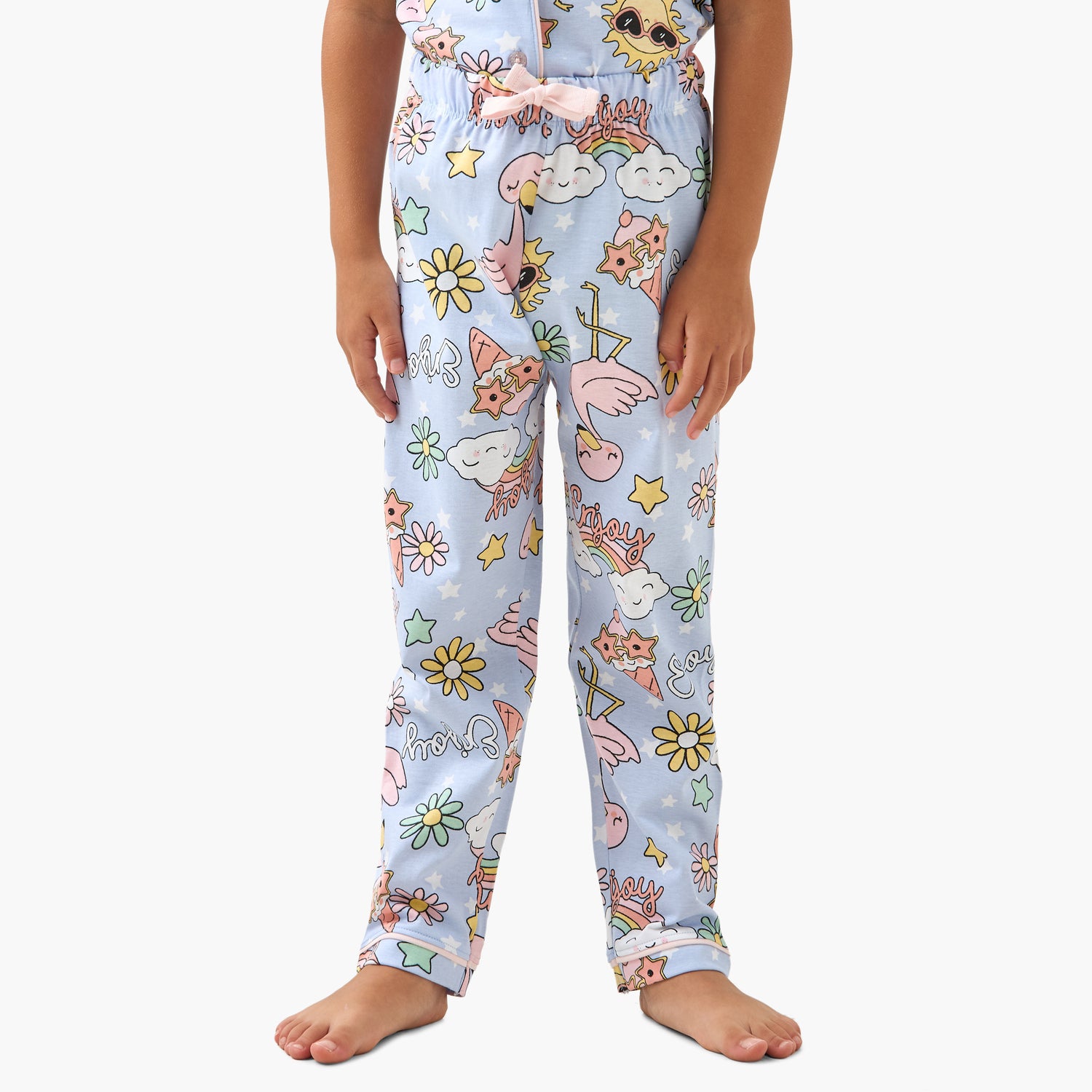 Juniors All-Over Printed Shirt and Pyjama Set