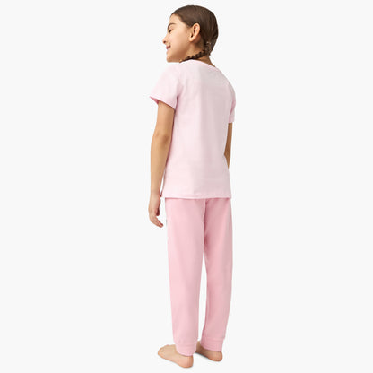 Juniors Unicorn Print T-shirt and Pyjama Set