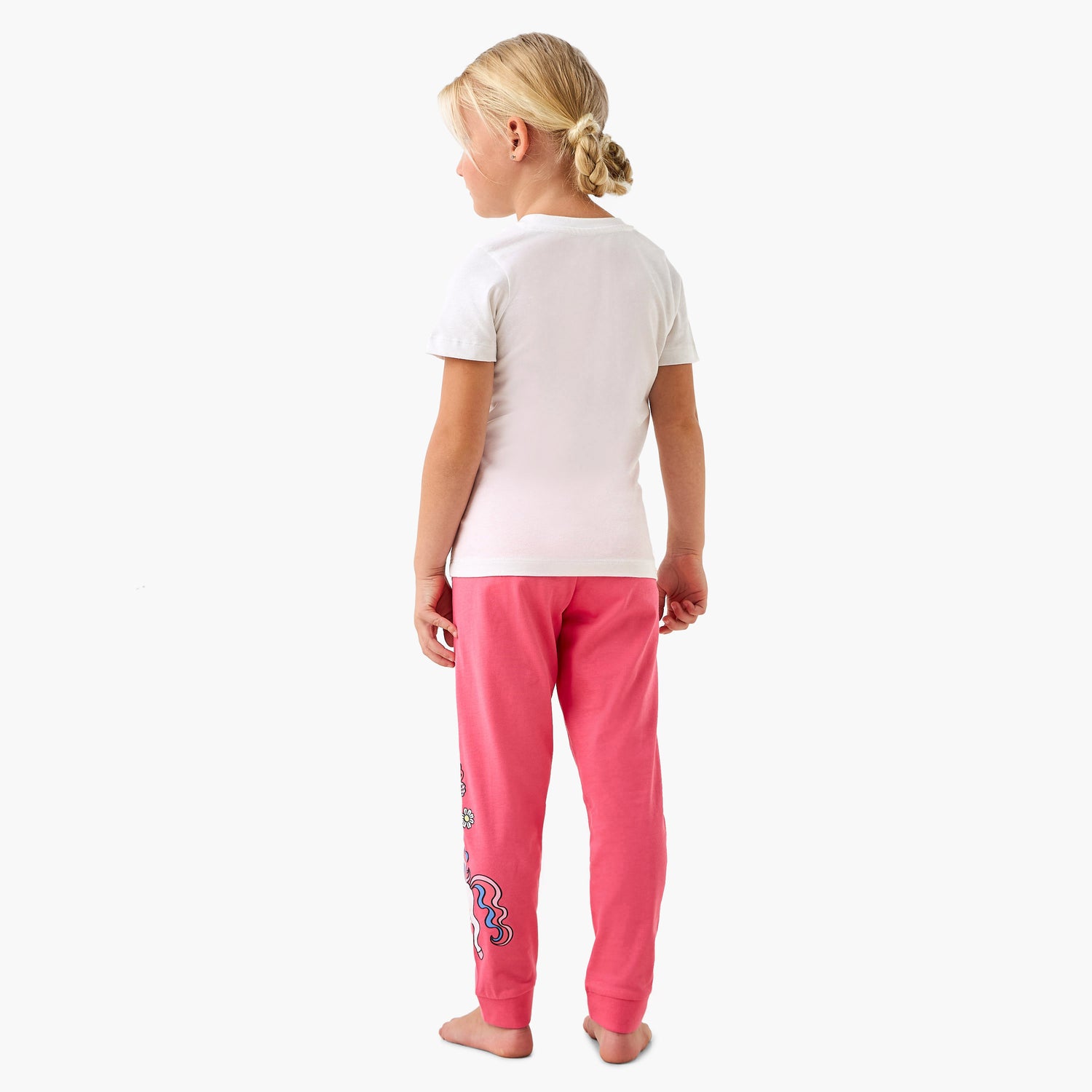 Juniors Unicorn Print T-shirt and Pyjama Set
