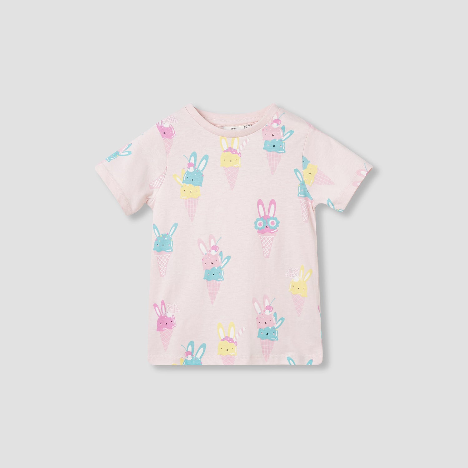 Juniors 4-Piece Printed T-shirt and Pyjama Set