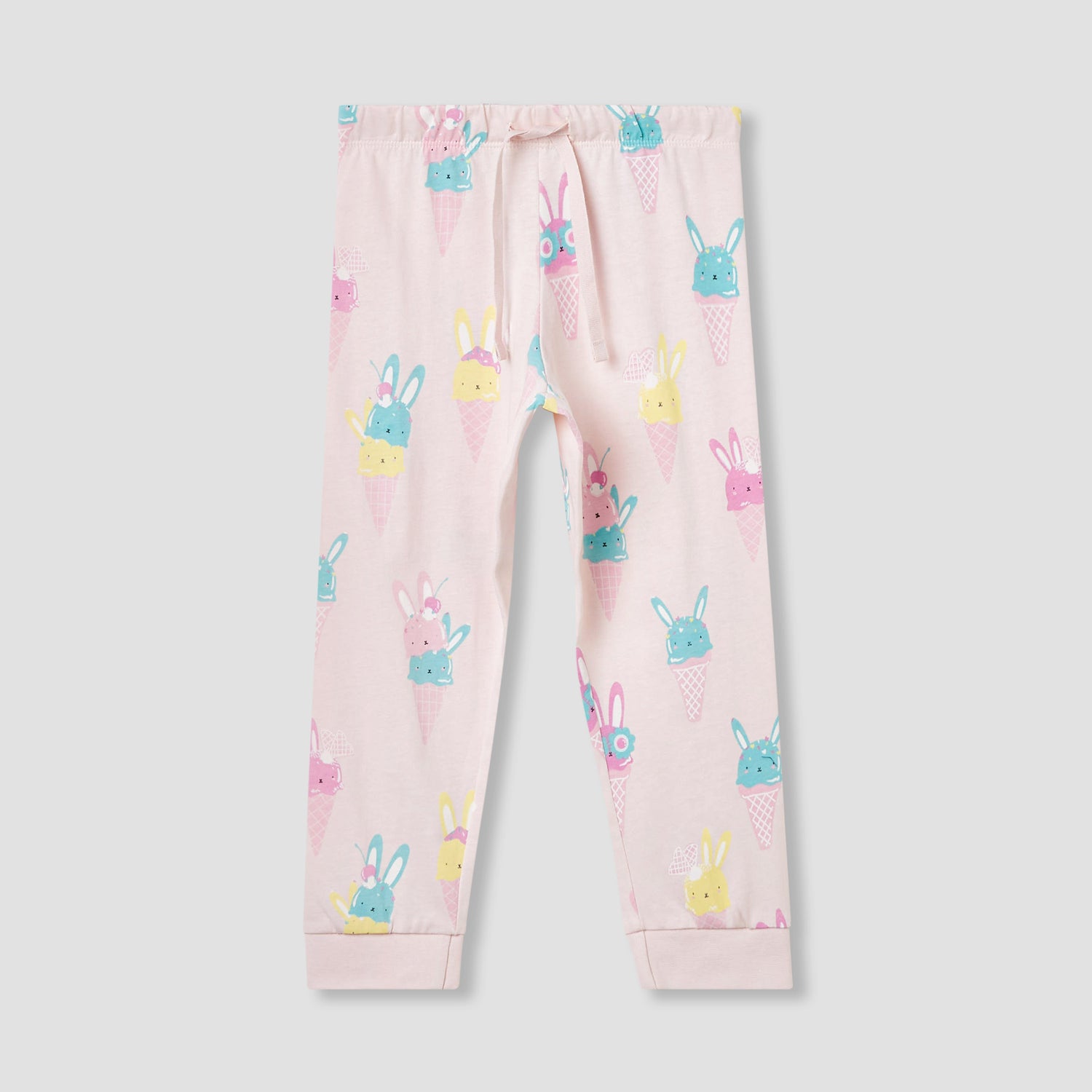 Juniors 4-Piece Printed T-shirt and Pyjama Set