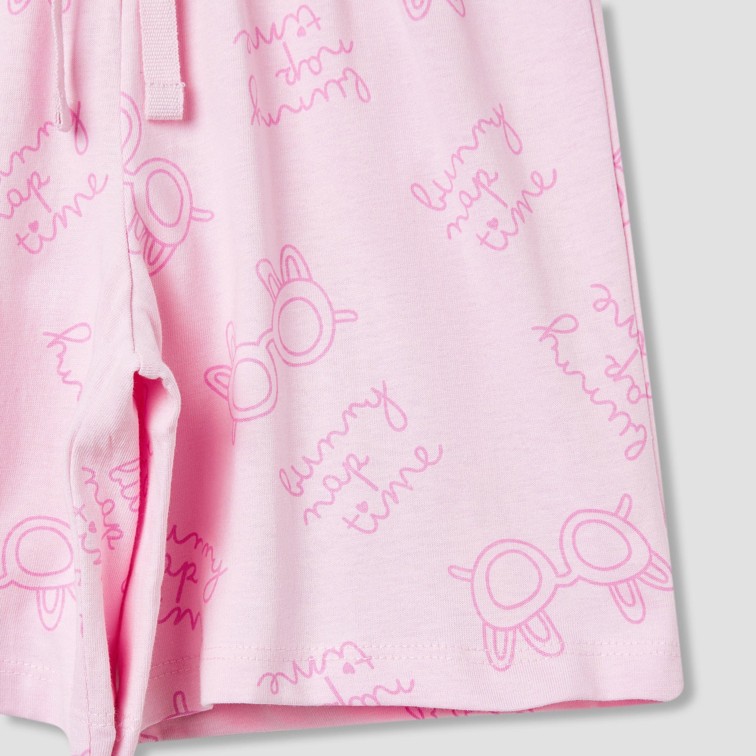 Juniors 4-Piece Printed T-shirt and Pyjama Set
