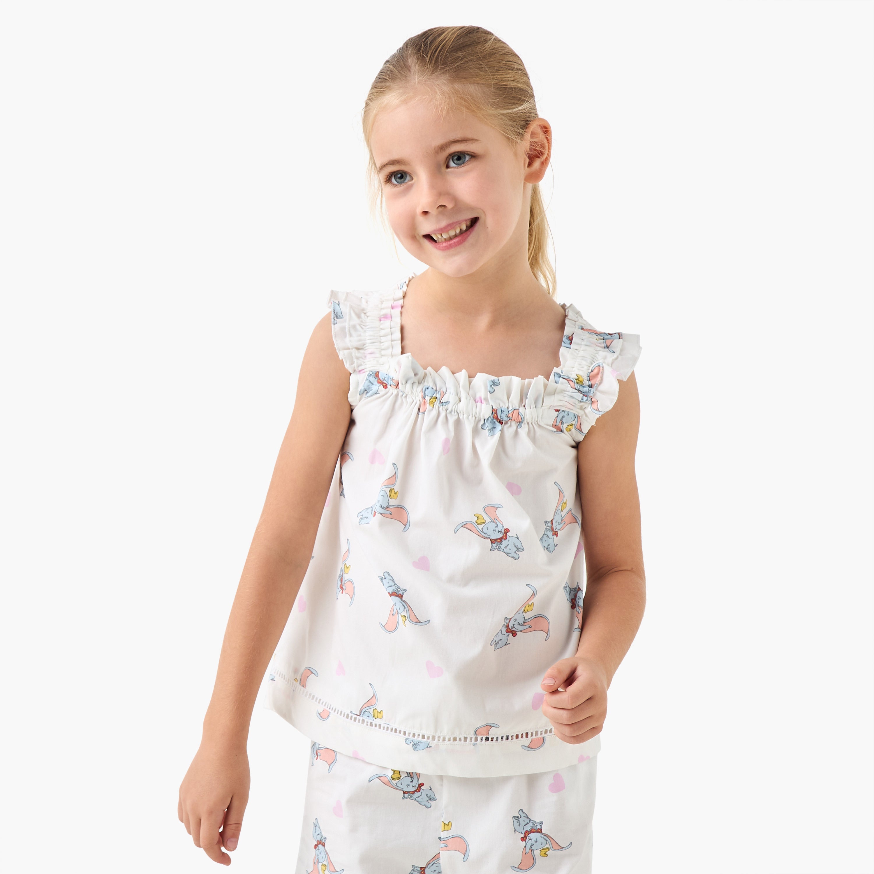 Disney Dumbo Print Top and Pyjama Set