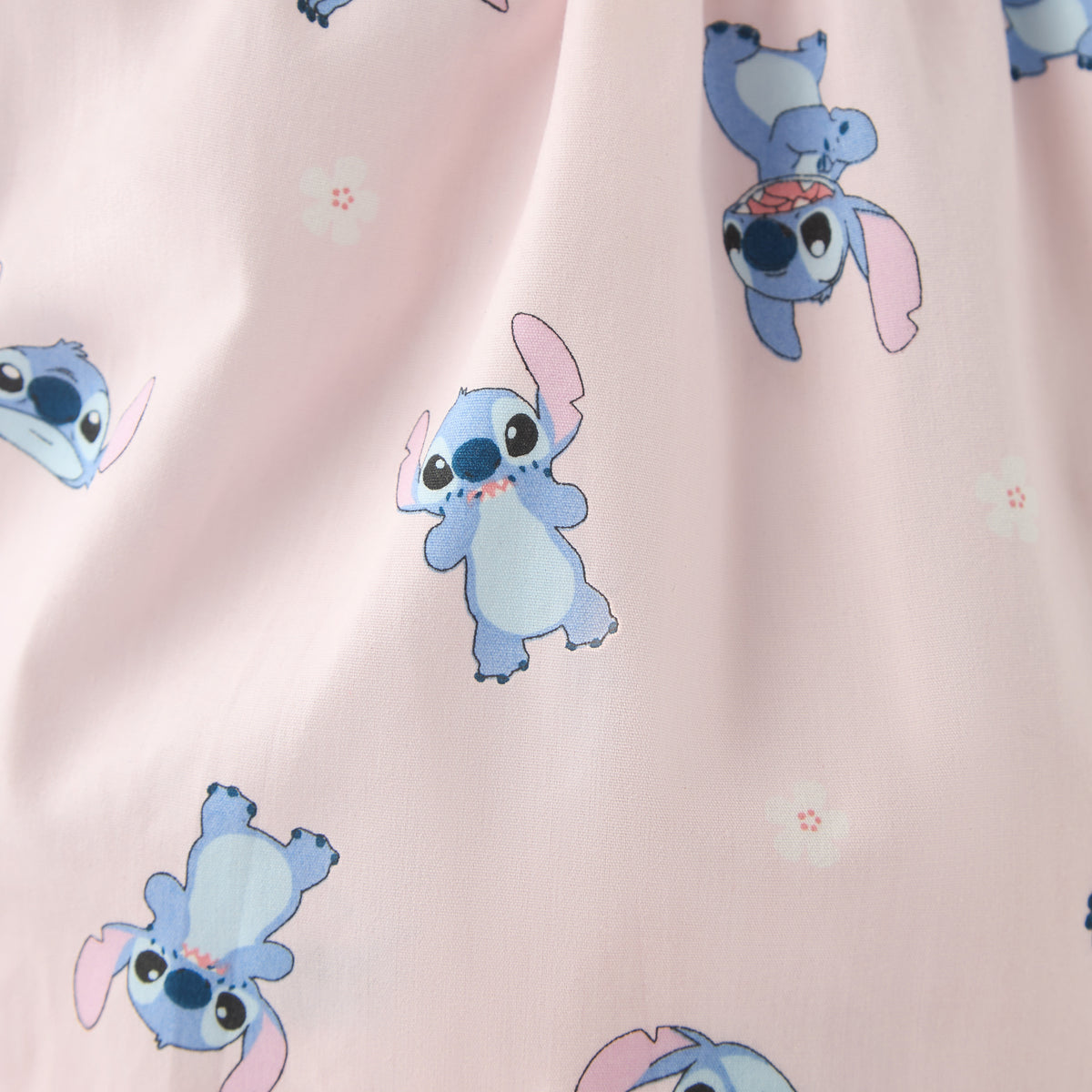 Disney All-Over Stitch Print Sleeveless Top and Pyjama Set