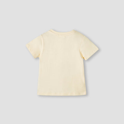 Juniors Printed T-shirt with Short Sleeves