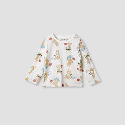 Juniors Printed T-shirt with Long Sleeves - Set of 3