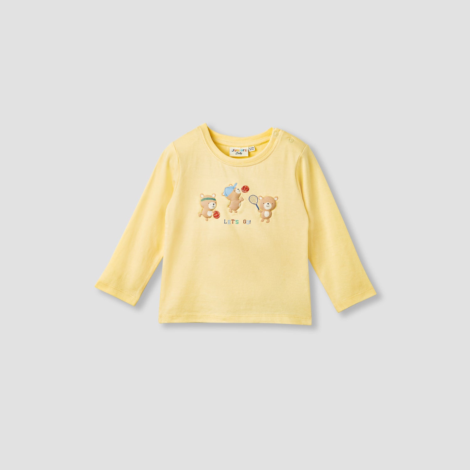 Juniors Printed T-shirt with Long Sleeves - Set of 3