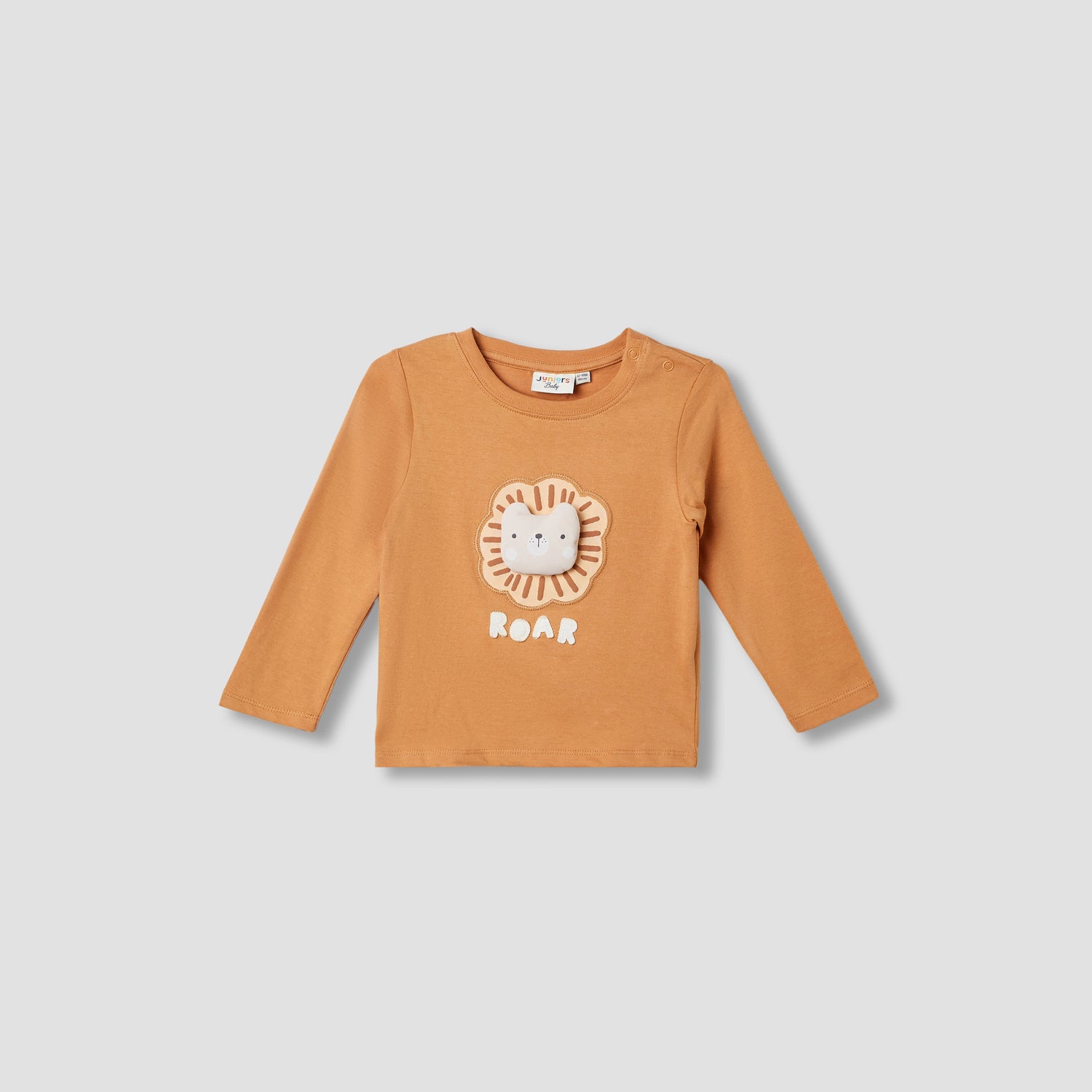 Juniors Animal Print T-Shirt with Long Sleeves - Set of 3