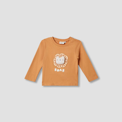 Juniors Animal Print T-Shirt with Long Sleeves - Set of 3