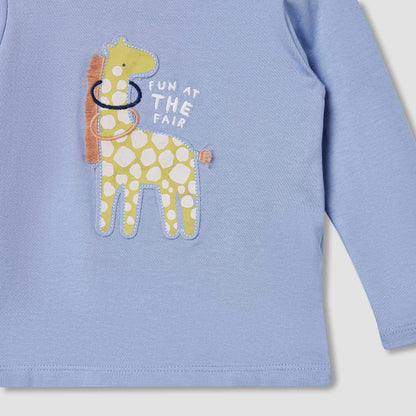 Juniors Animal Applique T-shirt with Long Sleeves - Set of 3