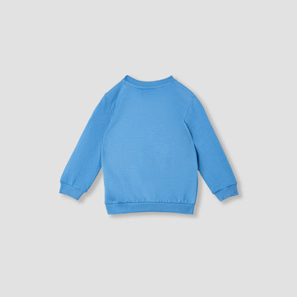 Juniors Vehicle Print Sweatshirt with Long Sleeves