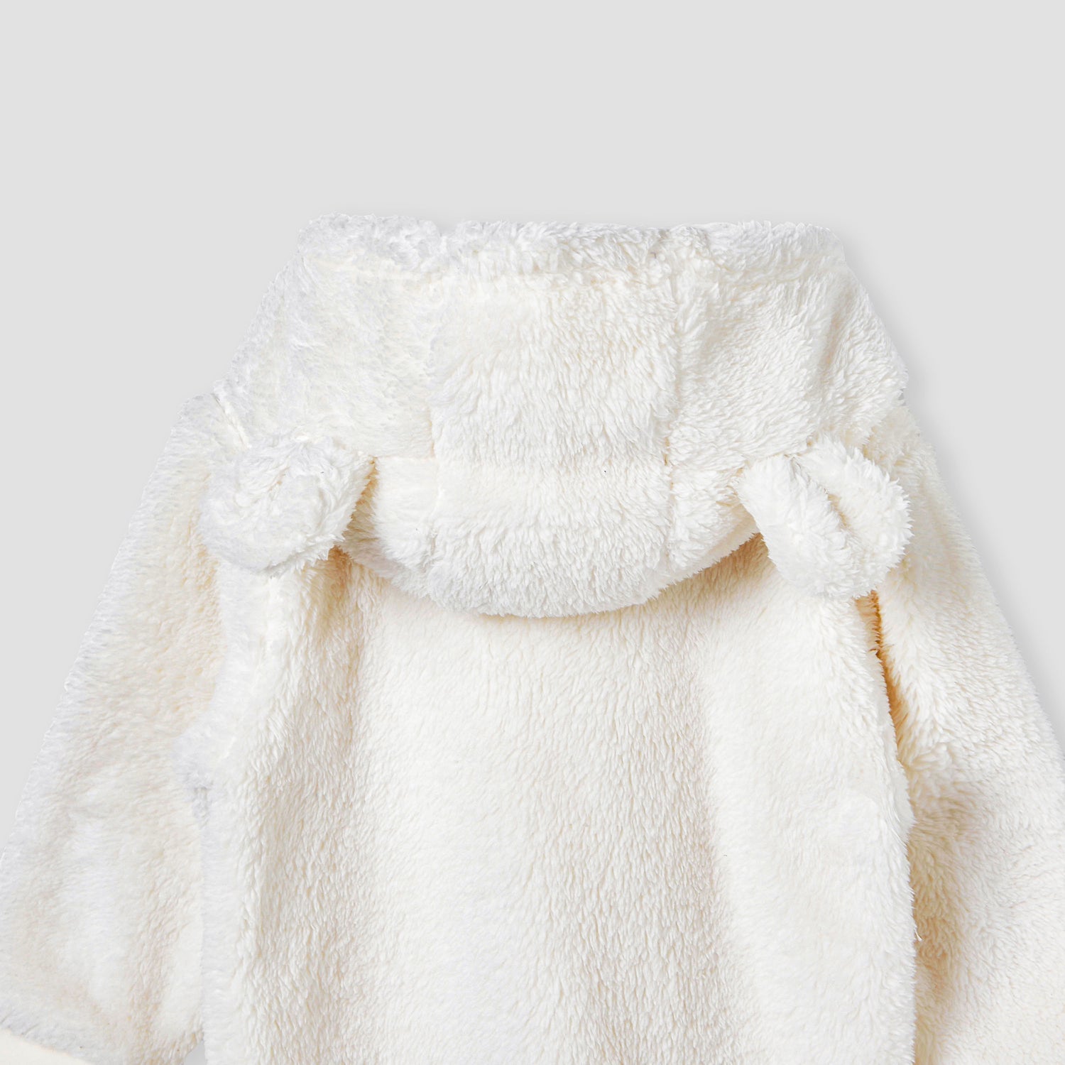 Juniors Hooded Coverall with Long Sleeves and Zip Closure
