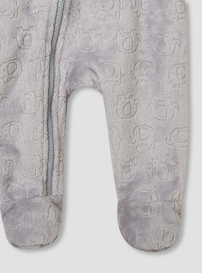 Juniors Dinosaur Embossed Coverall with Long Sleeves-baby-boys-clothing-nightwear-sleepsuits-image-5