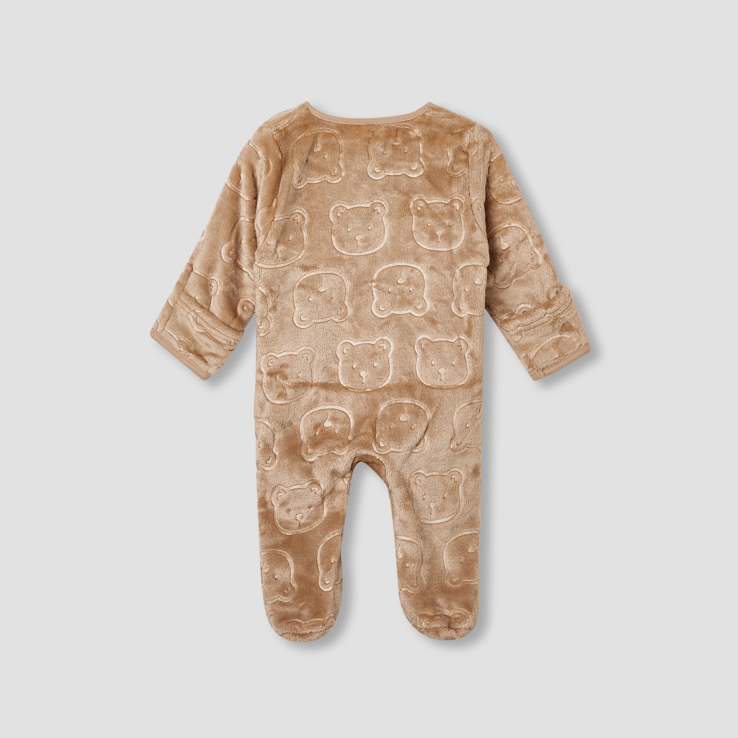 Juniors Dinosaur Embossed Coverall with Long Sleeves