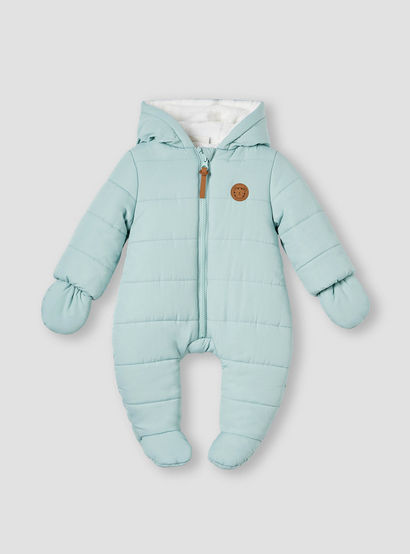 Juniors Quilted Hooded Coverall with Long Sleeves and Zip Closure-baby-boys-clothing-nightwear-sleepsuits-image-1