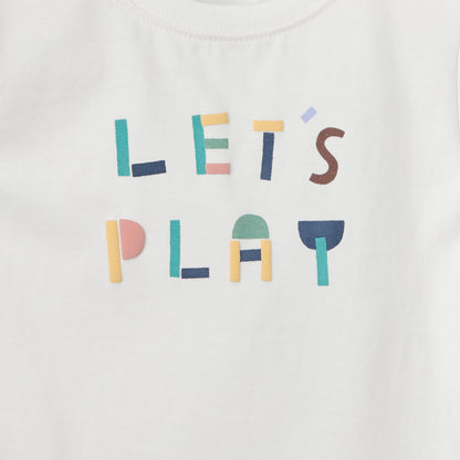 Juniors All-Over Print Dungaree and T-shirt Set
