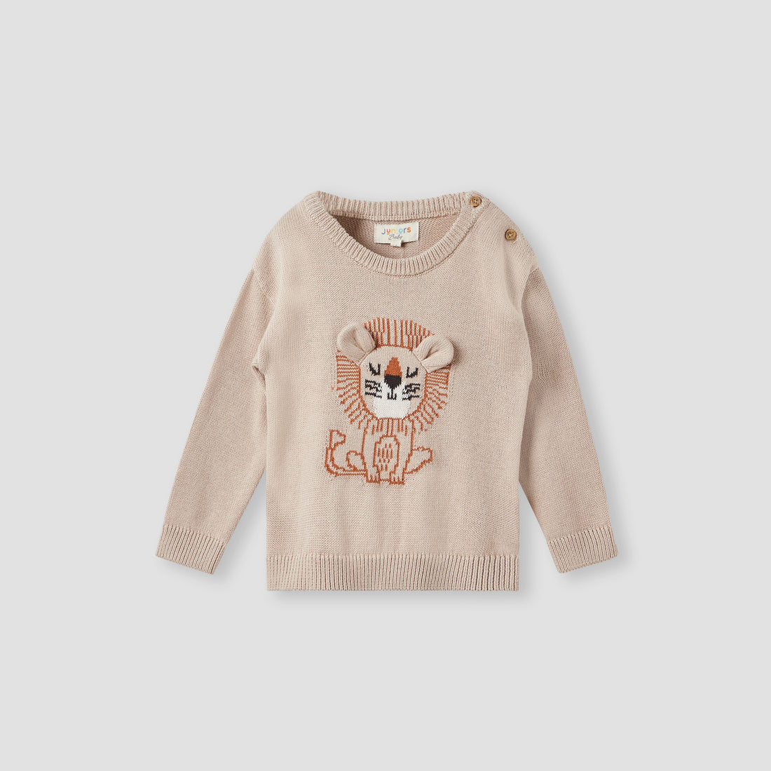 Juniors Lion Motif Sweater and Joggers Set