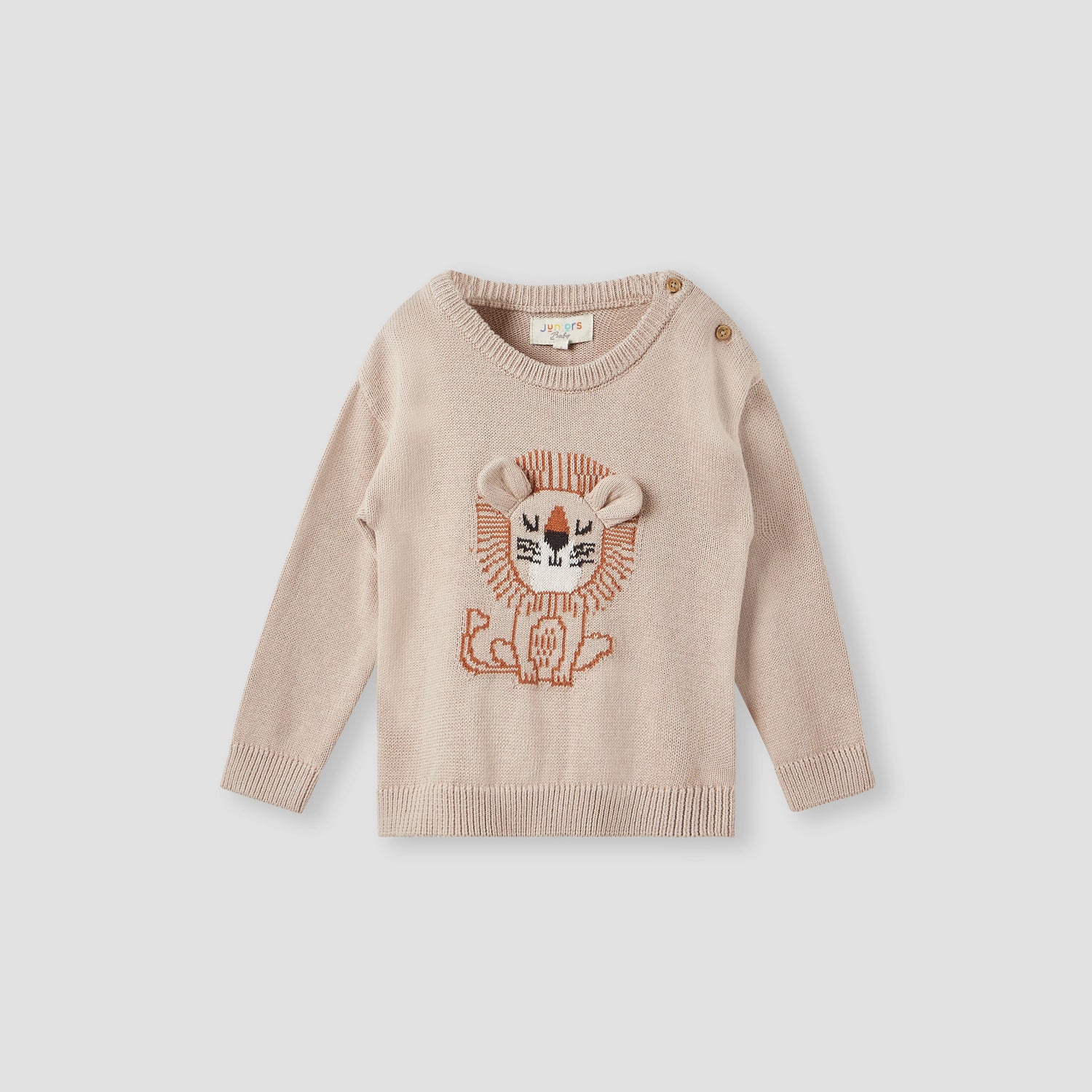 Juniors Lion Motif Sweater and Joggers Set