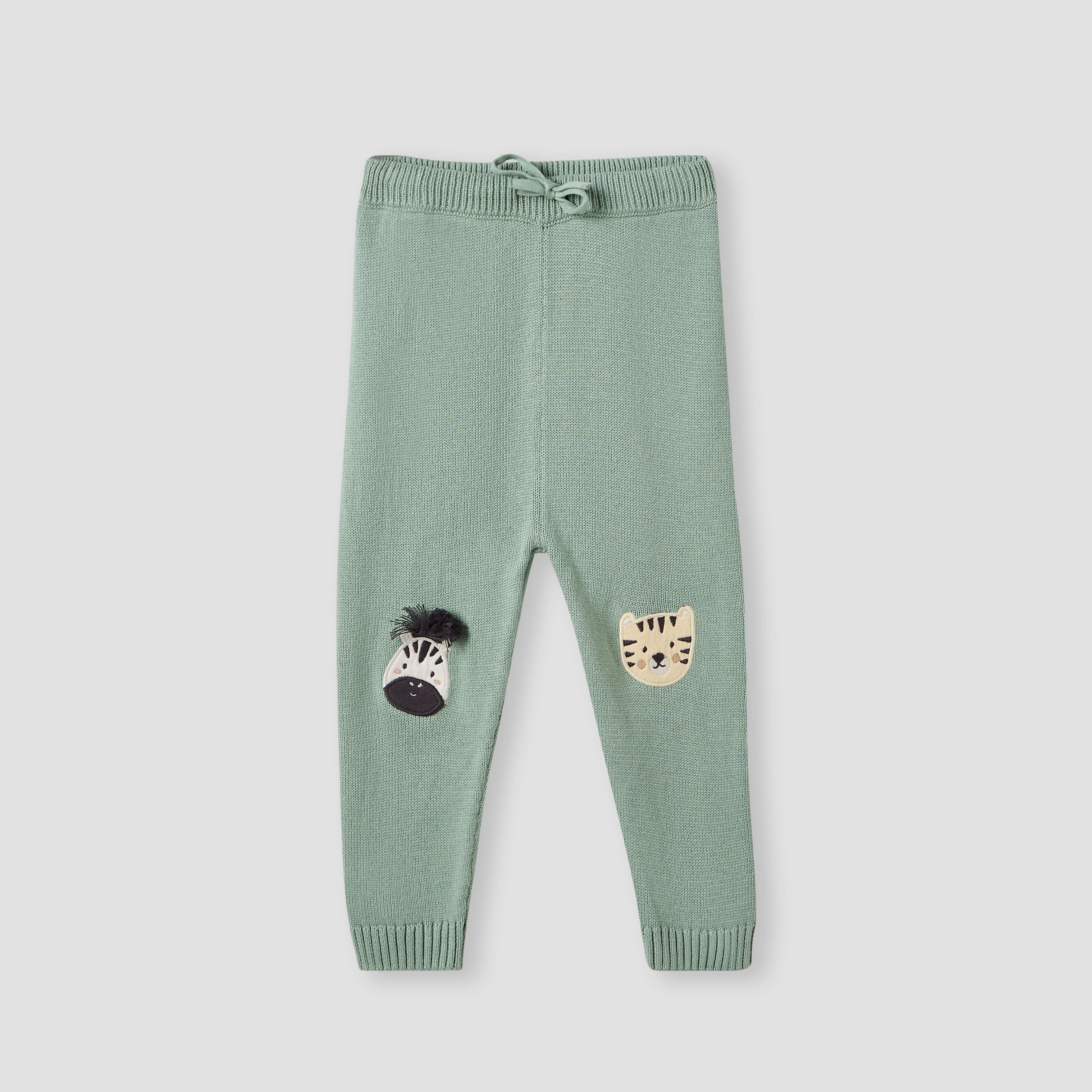 Juniors Animal Applique Sweater and Joggers Set